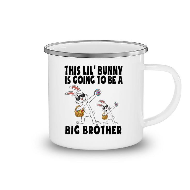 Easter Themed Big Brother Pregnancy Announcement Kids Boys Camping Mug