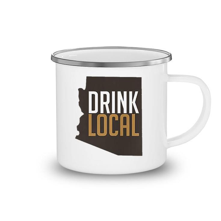 Edge Of The World Brewery - Drink Local Arizona Pocket  Camping Mug