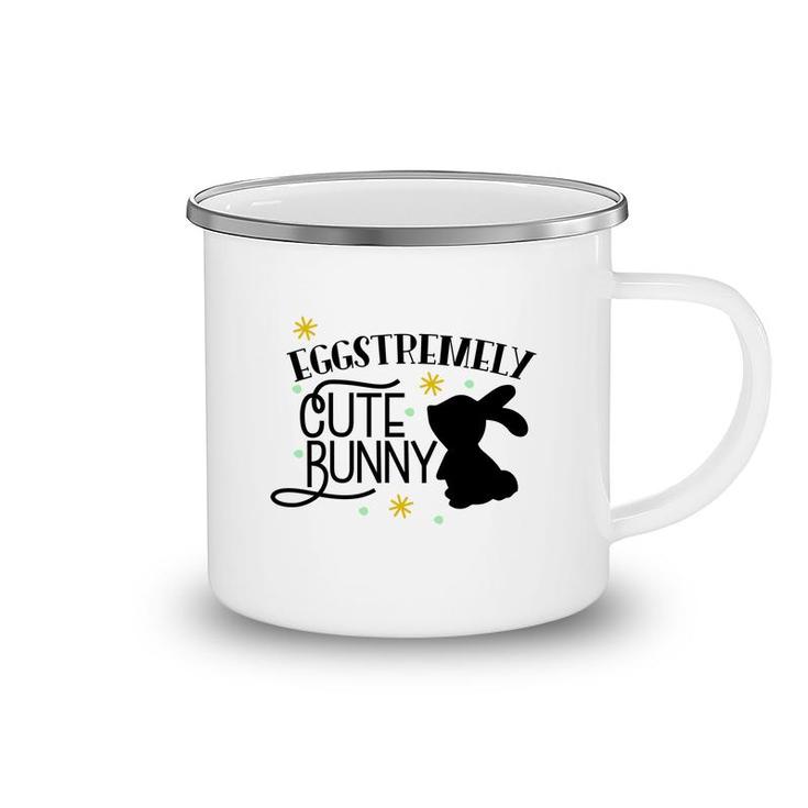 Eggstremely Cute Bunny Hispter Bunny Easter Day Happy Easter Day Camping Mug