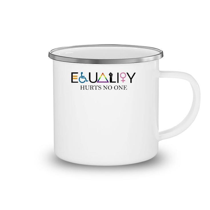 Equality Hurts No One Lgbt Camping Mug