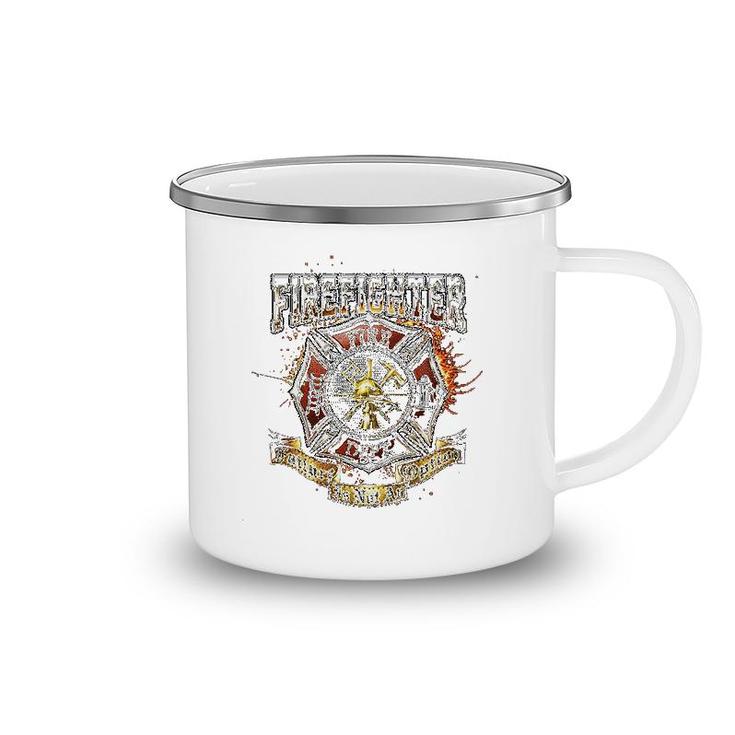 Firefighters Failure Is Not An Option Camping Mug