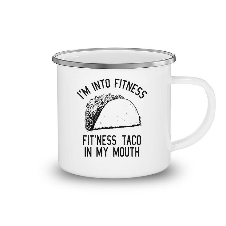 Fitness Taco Funny Gym Cool Humor Camping Mug