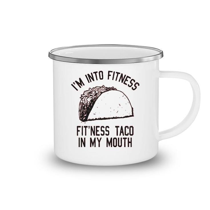 Fitness Taco Gym Camping Mug