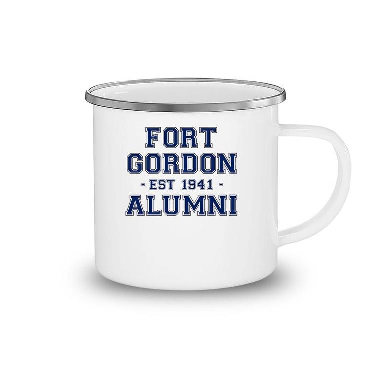 Fort Gordon Alumni College Themed Fort Gordon Army Veteran Camping Mug