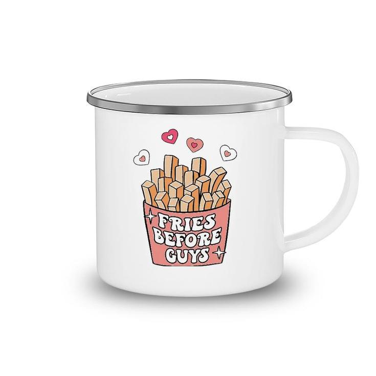 Fries Before Guys Mommy And Me Matching Valentine Baby Girl Camping Mug