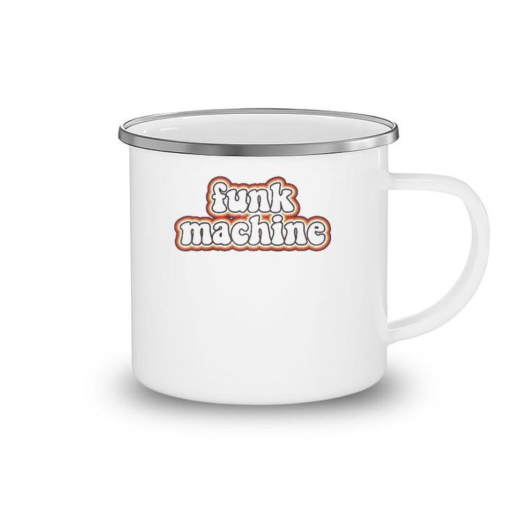 Funk Machine Groovy Roller Disco Outfit Vintage 70S Costume Raglan Baseball Tee Camping Mug