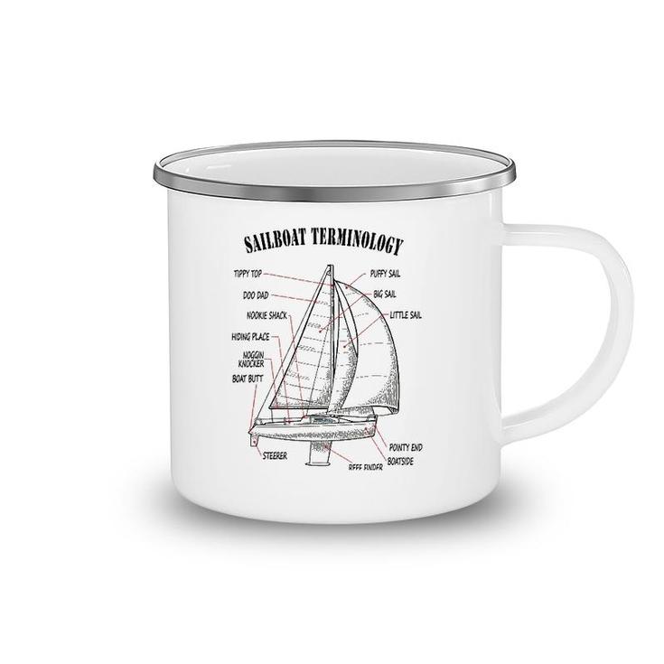 Funny And Completely Wrong Sailboat Terminology Camping Mug