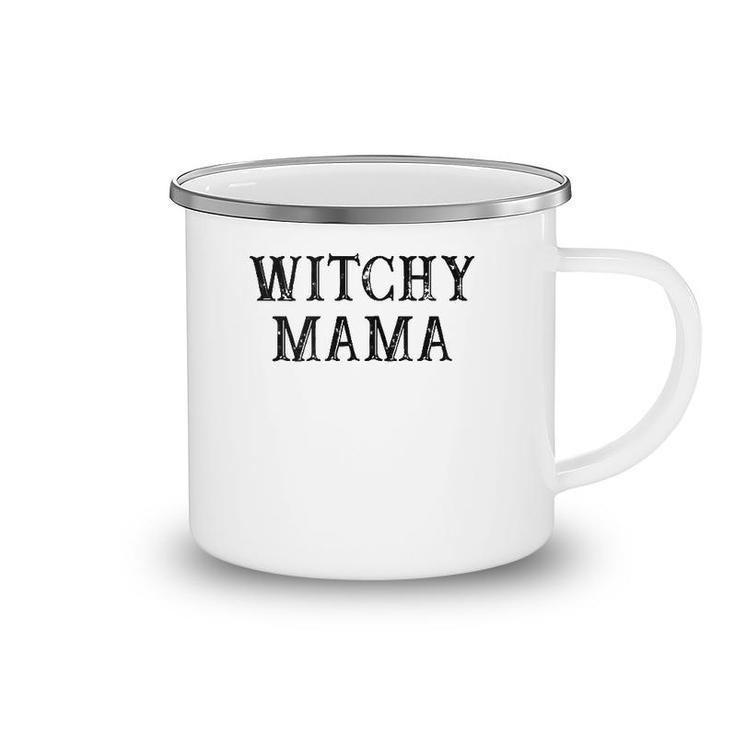 Funny Best Friend Gift Witchy Mama Camping Mug