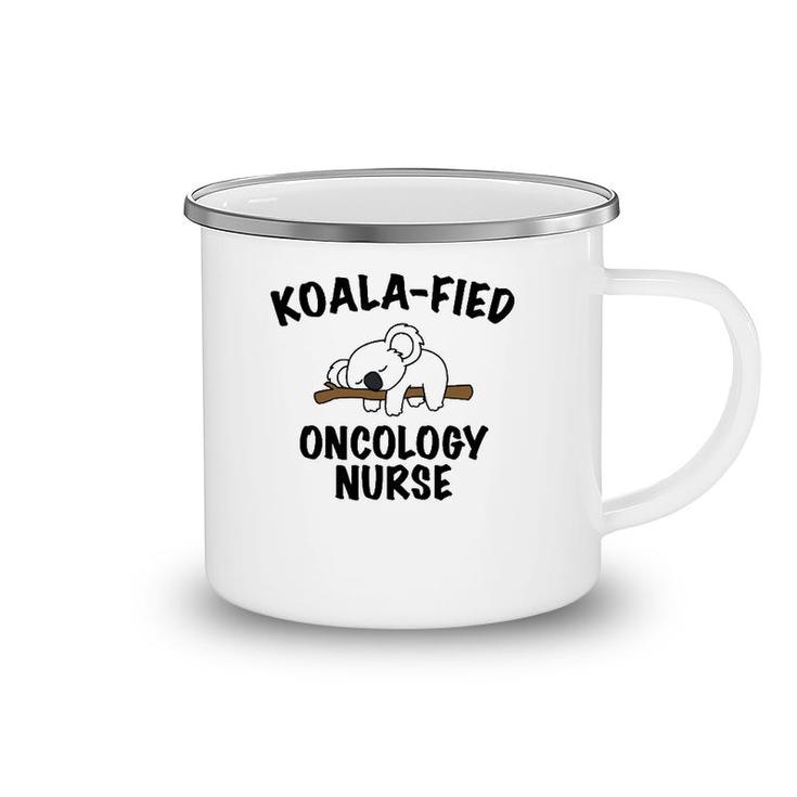 Funny Nursecute Koala Oncology Nurse Gift Camping Mug
