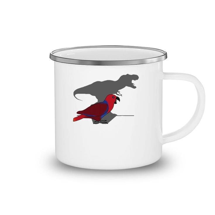 Funny Parrot Owner, Birb Memes,Rex Female Eclectus Camping Mug