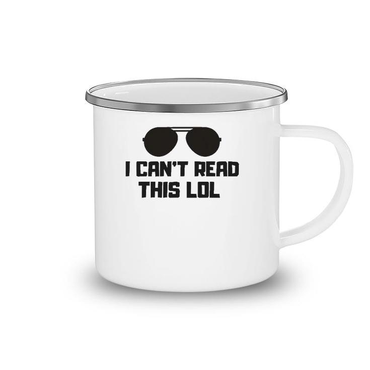 Funny Quote Gift For Blind People Camping Mug