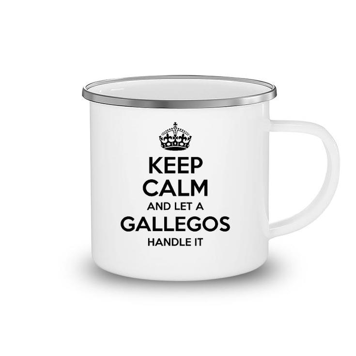 Gallegos Funny Surname Family Tree Birthday Reunion Gift Camping Mug