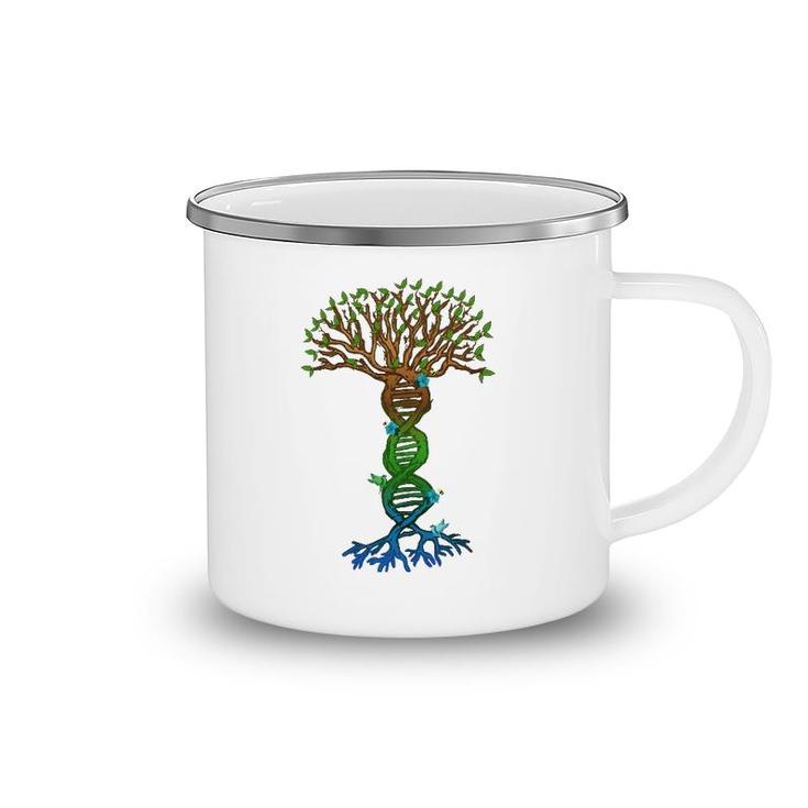 Genetics Tree Genetic Counselor Or Medical Specialist Camping Mug