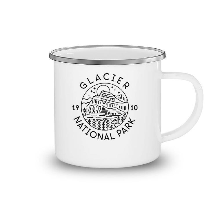 Glacier National Park 1910 Montana Gift Camping Mug