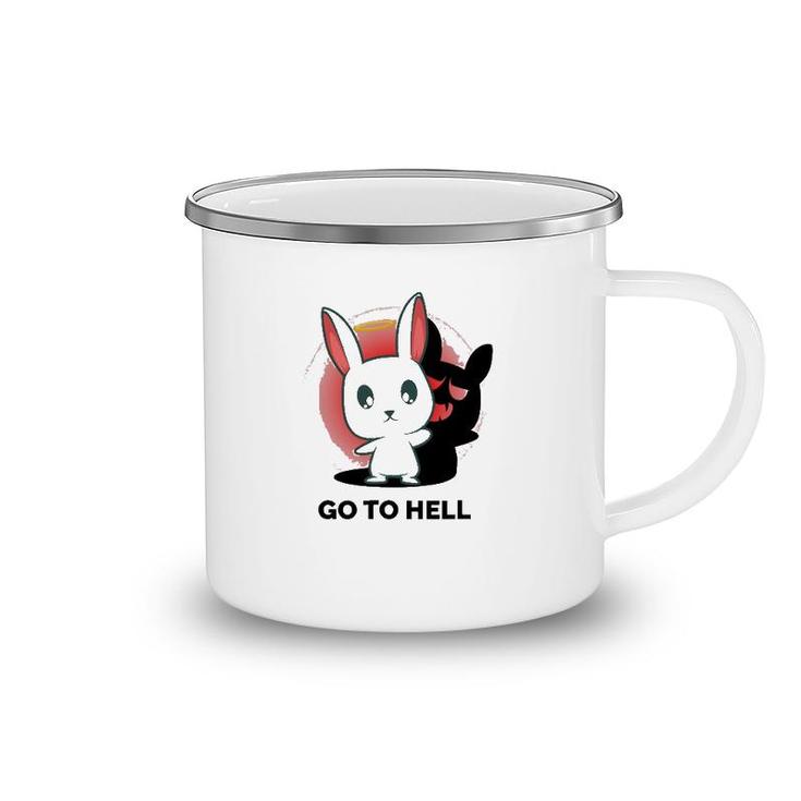 Go To Hell Funny Nature Lover Halloween Camping Mug