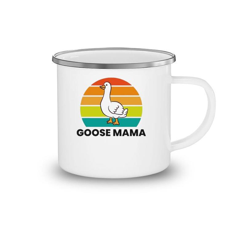 Goose Mom Goose Mama Camping Mug
