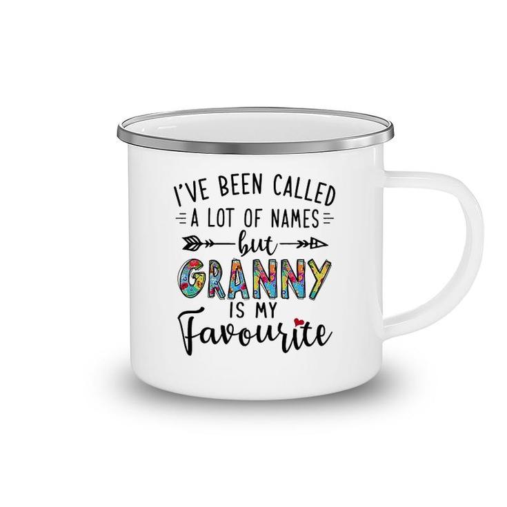 Granny Is My Favourite Name Camping Mug