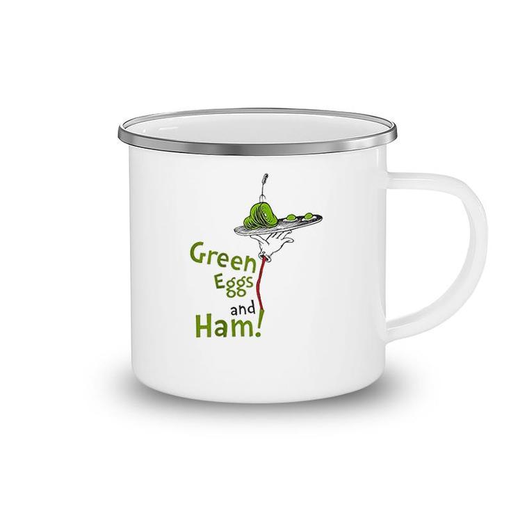 Green Eggs And Ham Camping Mug