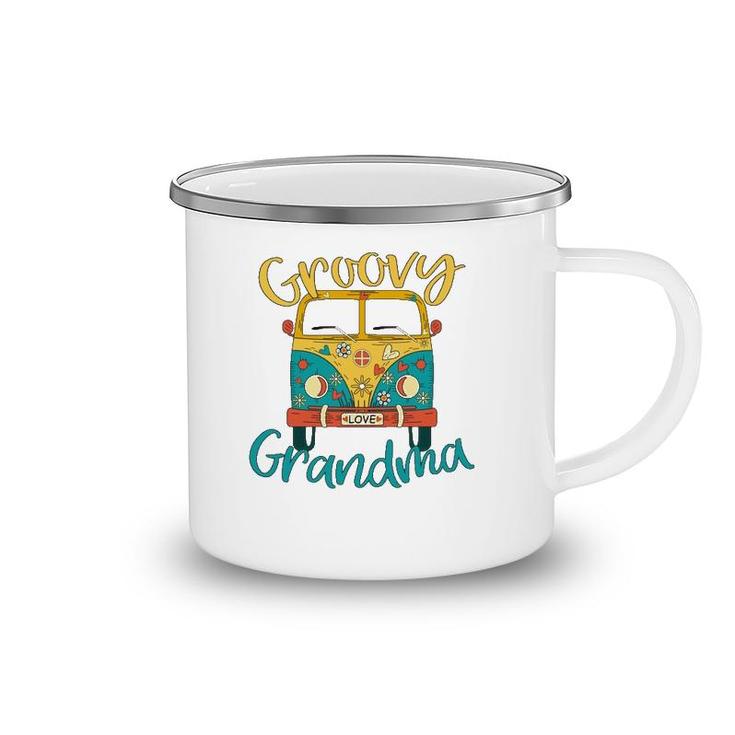 Groovy Grandma Retro Mother's Day Camping Mug