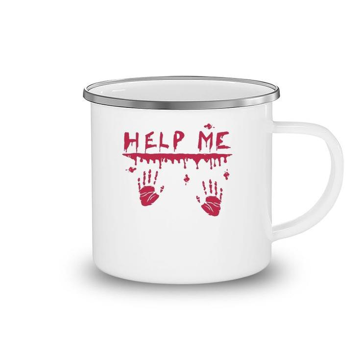 Halloween - Bloody Hands Blood Splatter Costume Zombie  Camping Mug