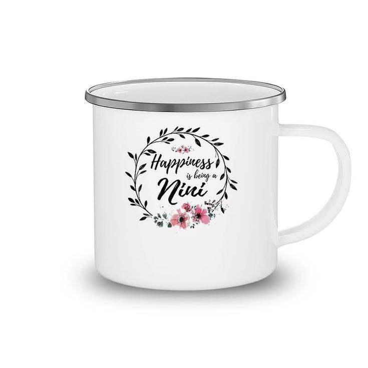Happiness Is Being A Nini Mother's Day Camping Mug