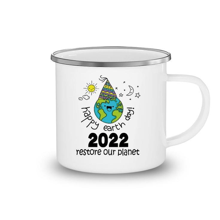 Happy Earth Day 2022 Conservation Camping Mug