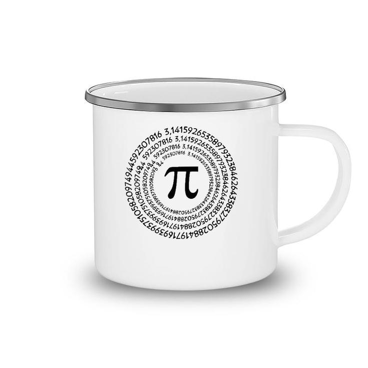Happy Pi Day 314 Pi Number Symbol Math Teacher Science Gift Camping Mug