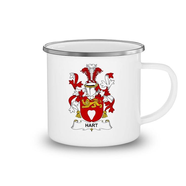 Hart Coat Of Arms - Family Crest Camping Mug