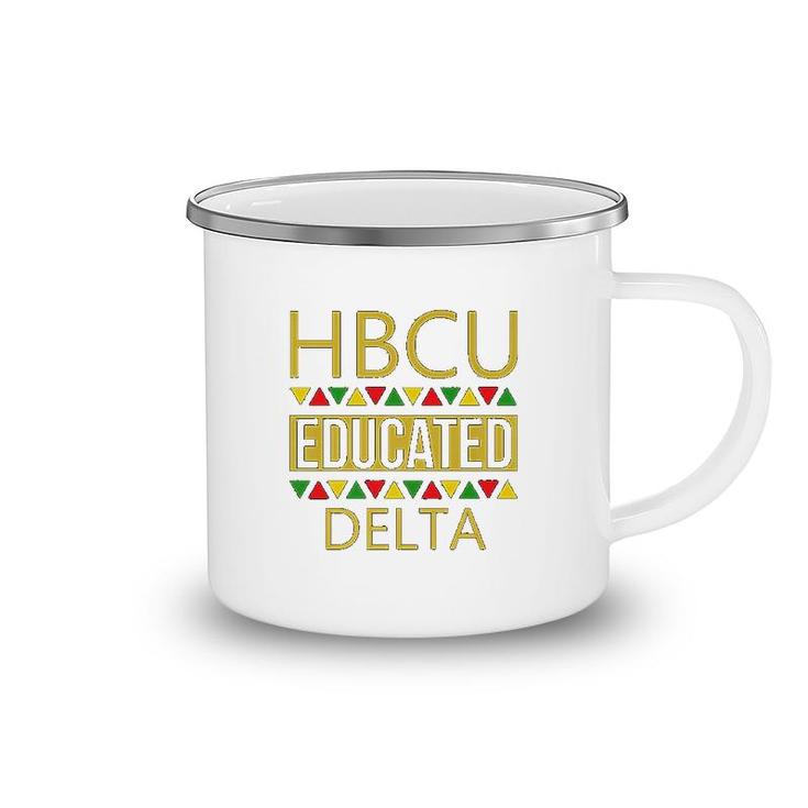 Hbcu Women Hbcu Educated Delta Camping Mug