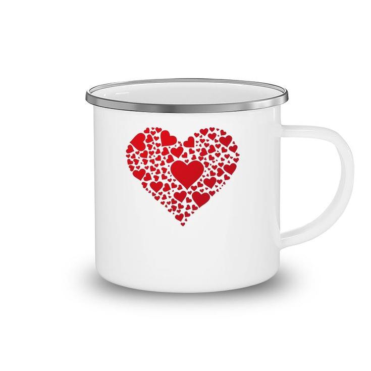 Heart Of Hearts Cute Valentines Day Gift Women Girls Camping Mug