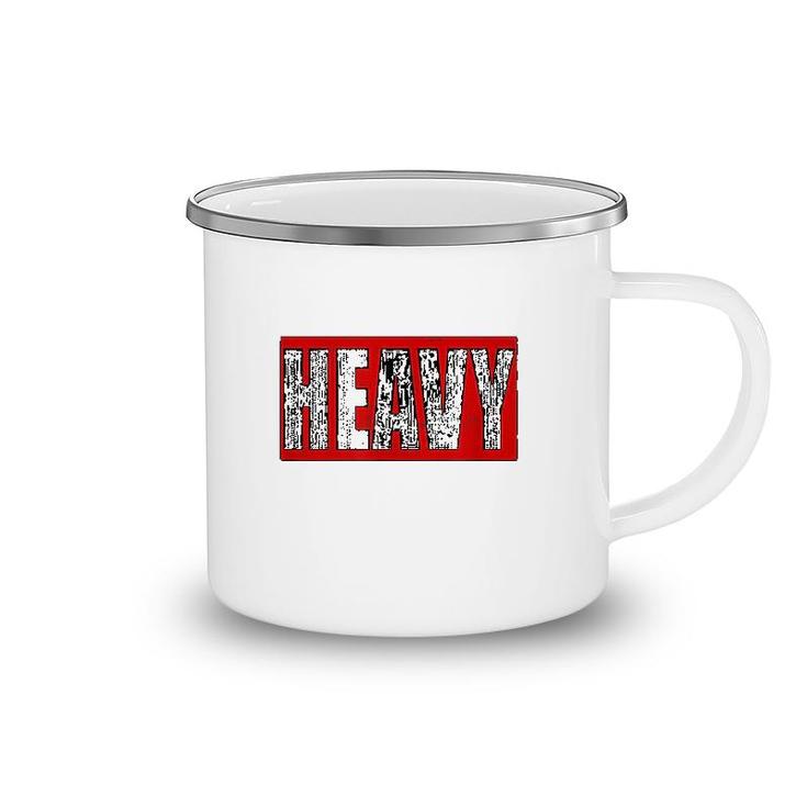 Heavy Warning Camping Mug