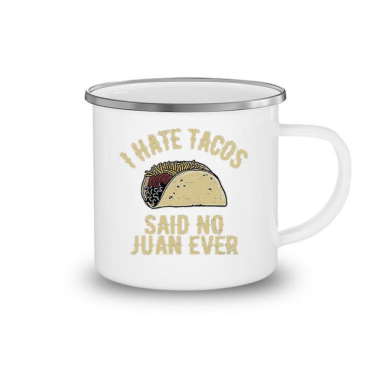I Hate Tacos Camping Mug
