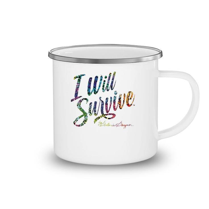 I Will Survive By Gloria Gaynor  Camping Mug