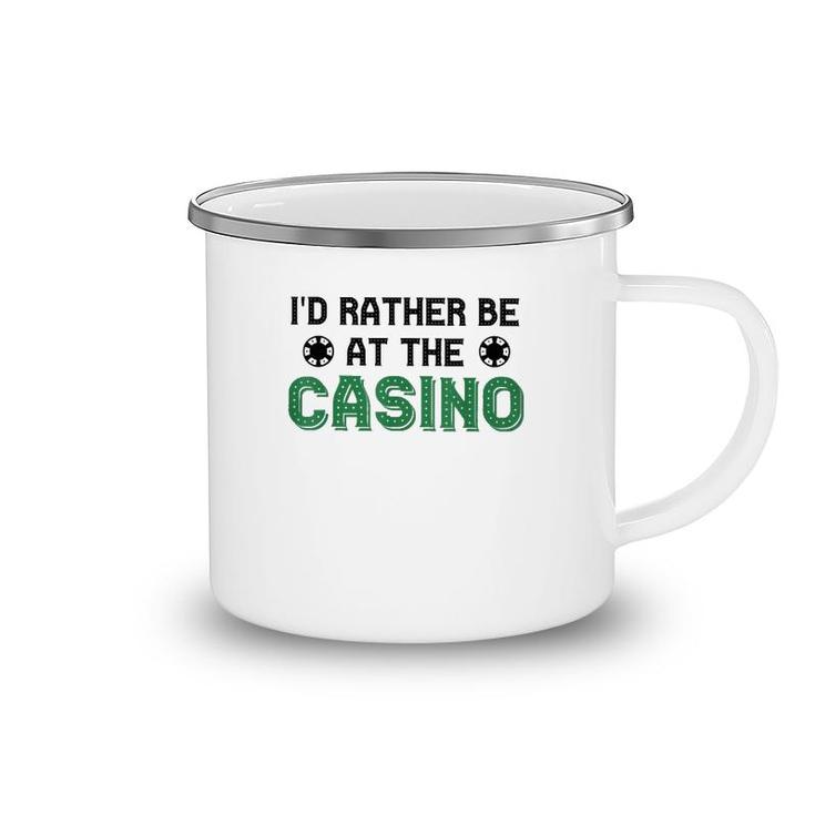 I'd Rather Be At The Cass Classic Camping Mug