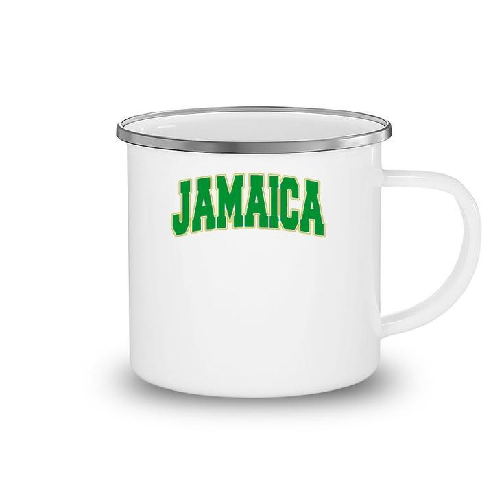 Jamaica Flag National Country Caribbean Vacation Souvenir Camping Mug