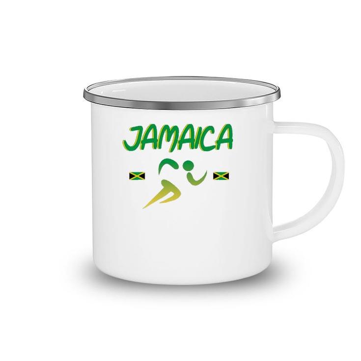Jamaica Pride Track And Field Running Souvenir Camping Mug