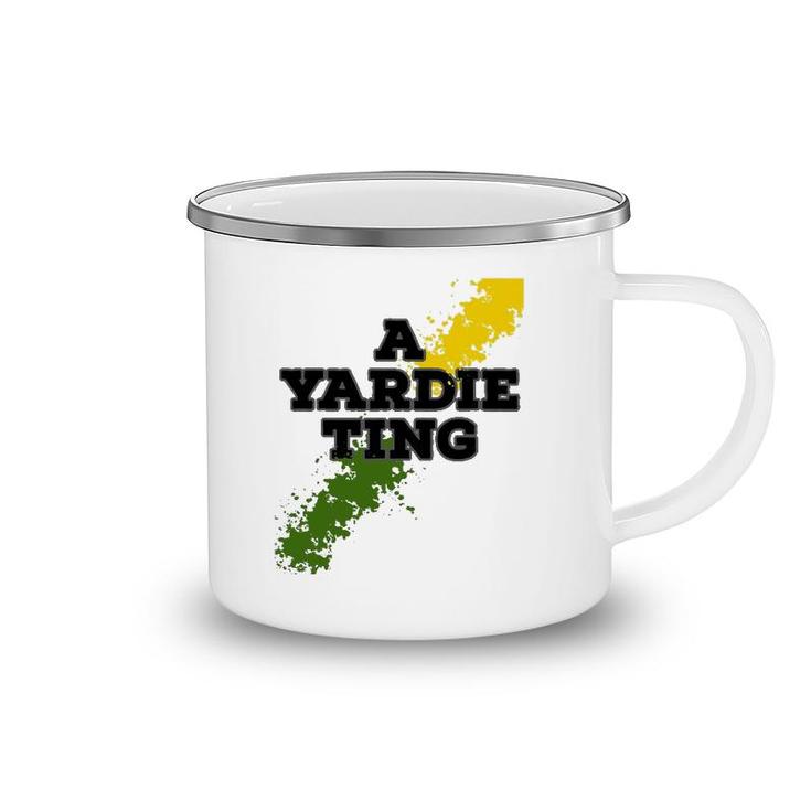 Jamaican Caribbean Yardie Ting Style Camping Mug