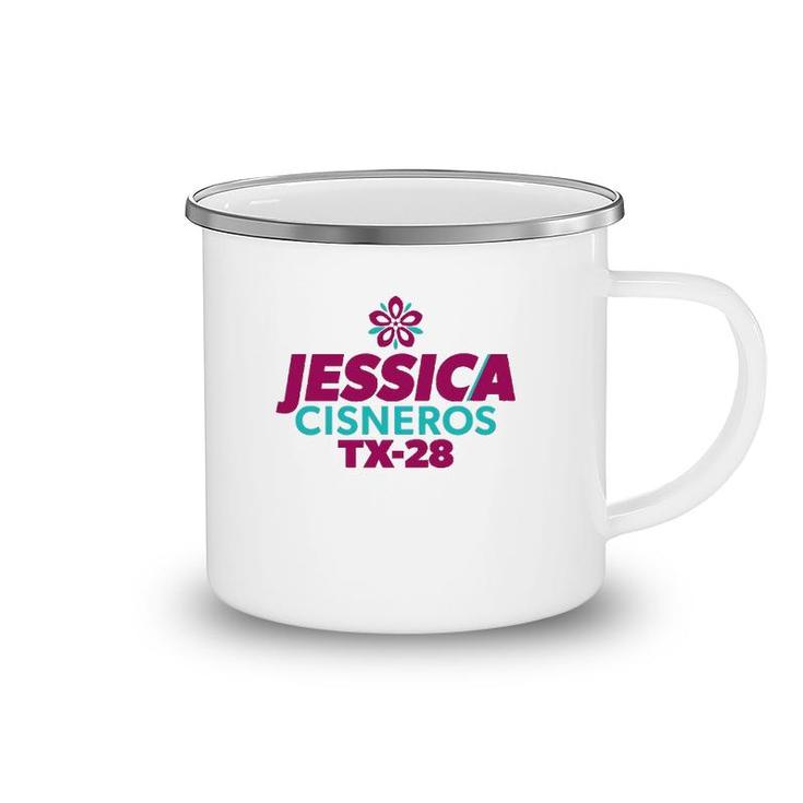 Jessica Cisneros Tx 28 Jessica Cisneros For Congress Camping Mug