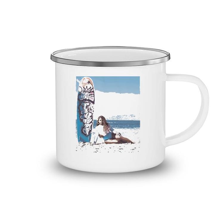 June Jambalaya Surfboard Beach Gift Camping Mug