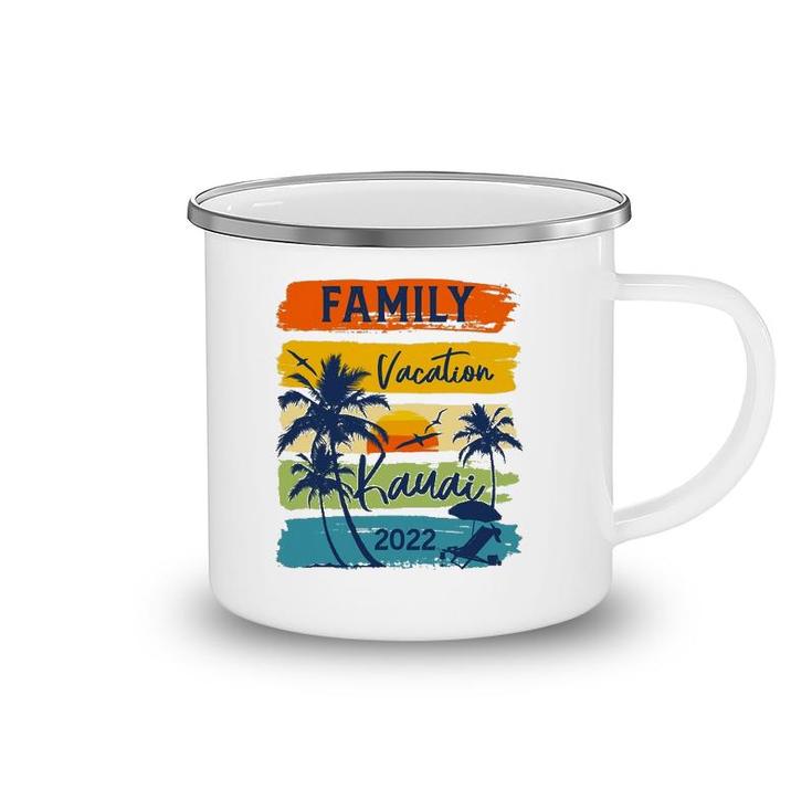 Kauai Hawaii Hawaiian Vacation 2022 Matching Family Group Camping Mug
