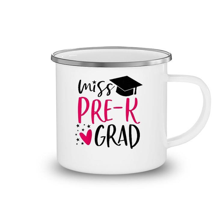 Kids Pre-K Graduation  For Girl 2019 Prek Miss Pre-K Grad Camping Mug
