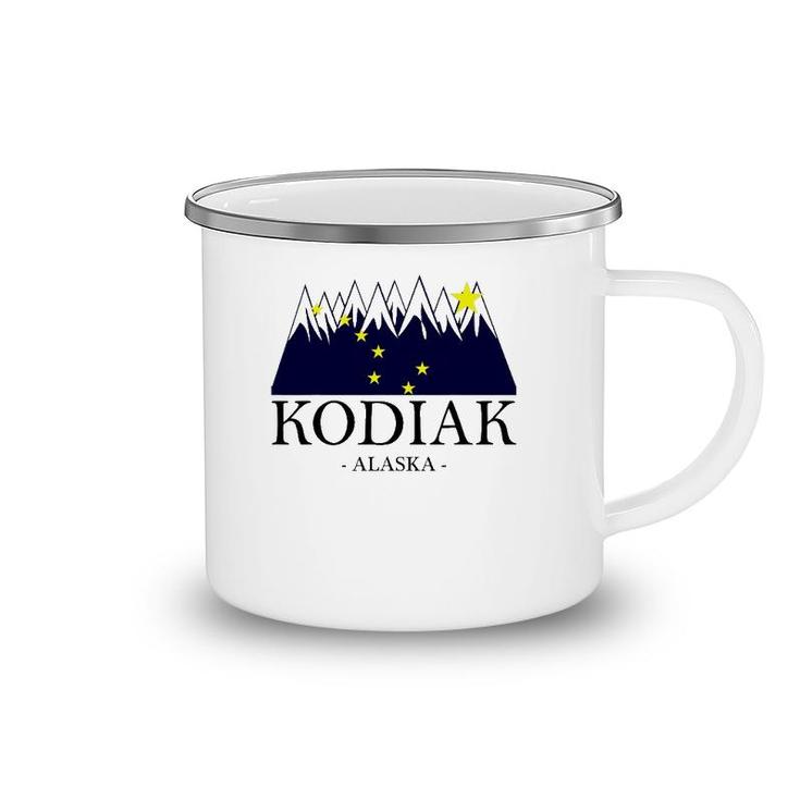 Kodiak Alaska Awesome Mountain Tee Gift Camping Mug