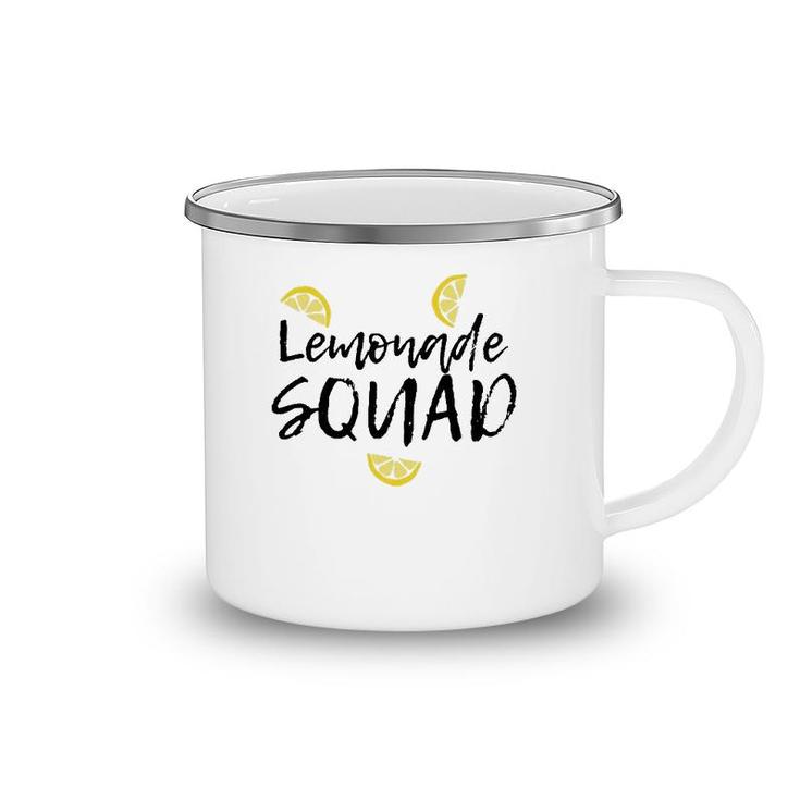 Lemonade Squad Summer Beach Mix Drink Lovers Camping Mug