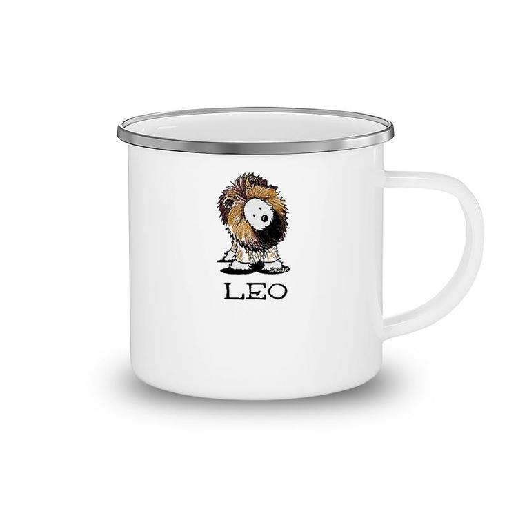Leo Lion Westie Baby Camping Mug