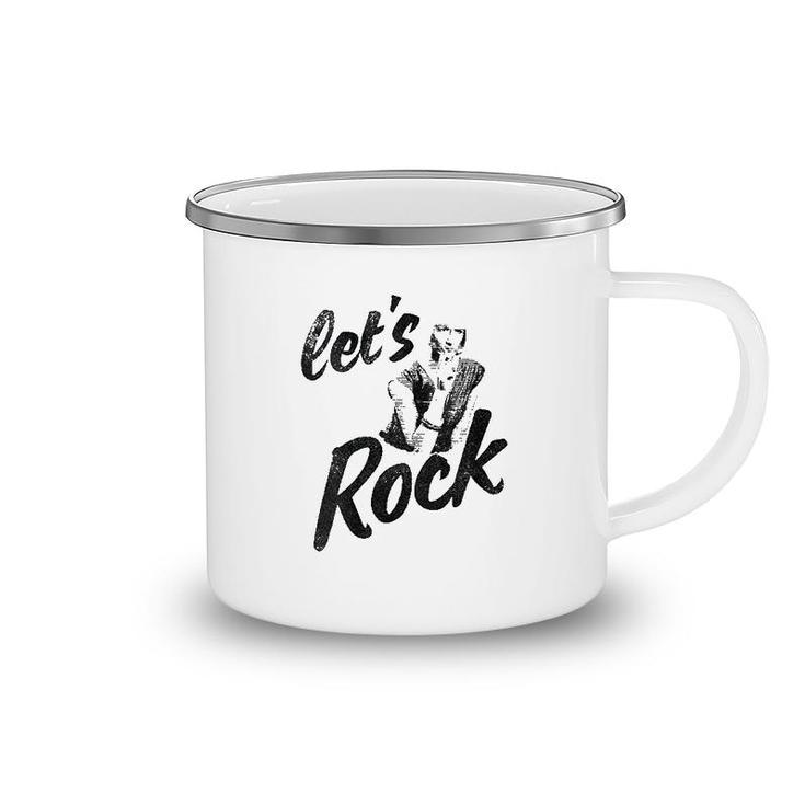 Lets Rock Camping Mug