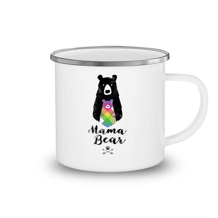 Lgbt Mom Mama Bear Lgb Mothers Gift Camping Mug