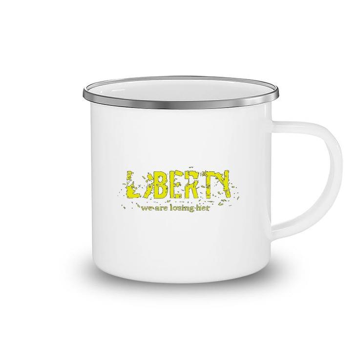 Liberty And Freedom Gift Camping Mug