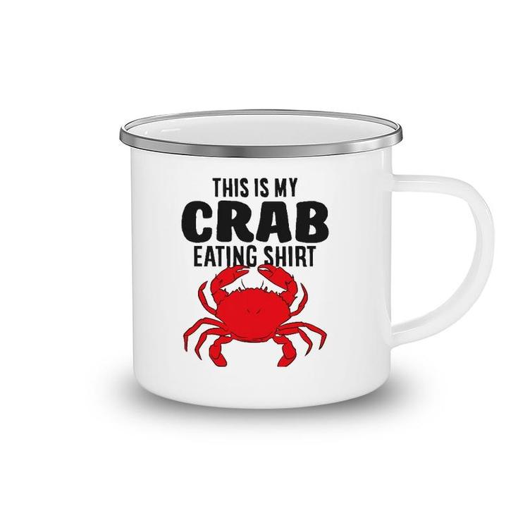 Lobster Seafood This Is My Crab Eating Camping Mug