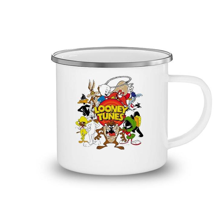 Looney Toons Character Group Bugs Rabbit Camping Mug
