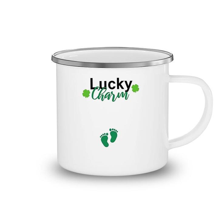 Lucky Charm St Patricks Day Camping Mug
